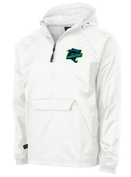 Adult Full Color Embroidered Wahoo Charles River Classic Solid Pullover (WWR)