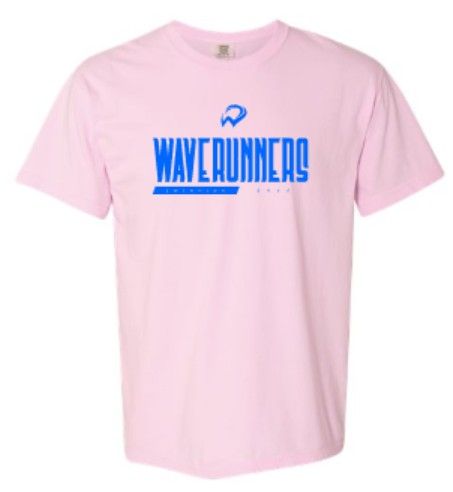 Youth OR Adult Waverunners Swimming 2026 Comfort Colors Garment-Dyed Heavyweight T-Shirt (WWR)