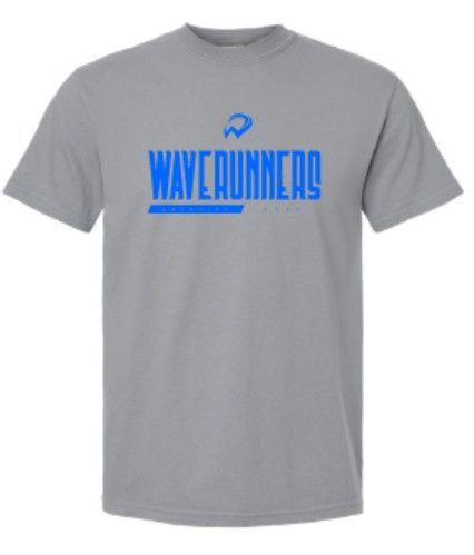 Youth OR Adult Waverunners Swimming 2026 Comfort Colors Garment-Dyed Heavyweight T-Shirt (WWR)