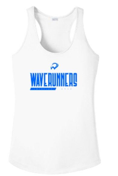 Ladies Waverunners Swimming 2026 Sport-Tek® PosiCharge® Competitor™ Racerback Tank (WWR)