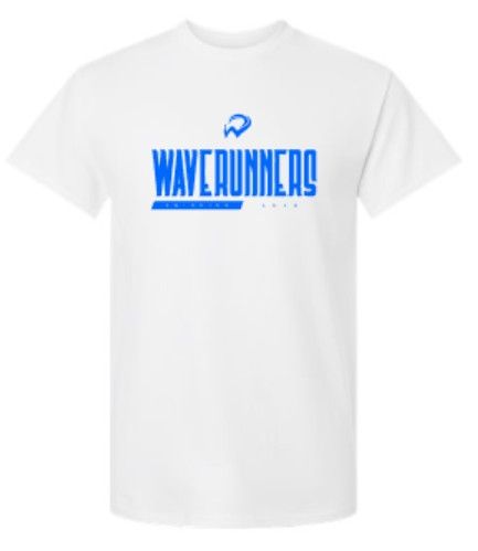 Youth OR Adult Waverunners Swimming 2026 Gildan Short Sleeve Tee (WWR)