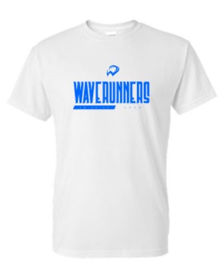 Adult Waverunners Swimming 2026 DryBlend® 50 Cotton/50 Poly T-Shirt (WWR)