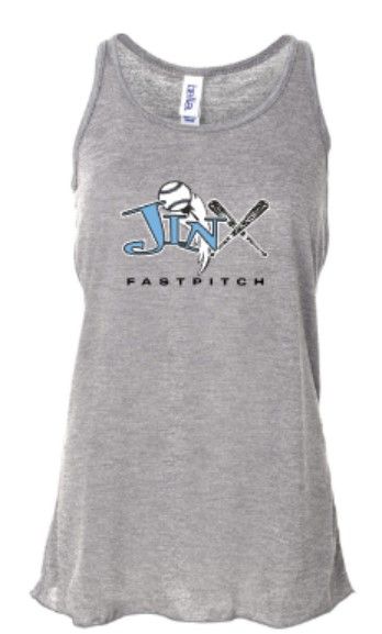 Ladies Jinx Logo Bella + Canvas® Flowy Racerback Tank (JFP)