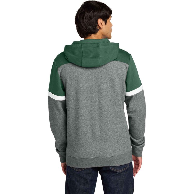 Adult Sport-Tek® Drive Fleece Colorblock Bronco Hoodie
