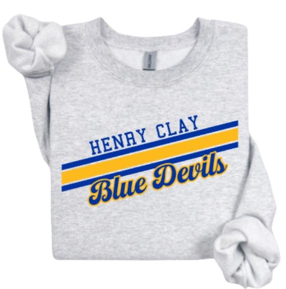 Adult Henry Clay Blue Devils Gildan Sweatshirt