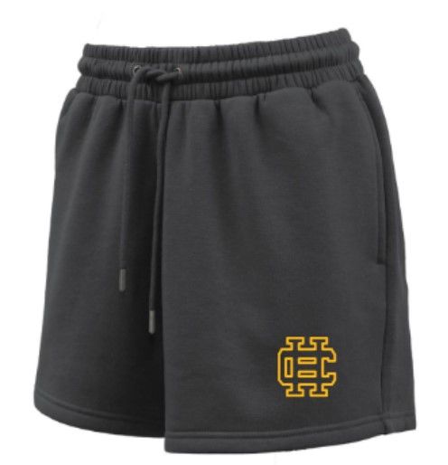Ladies HC Outline Logo Fleece Shorts (HCC)
