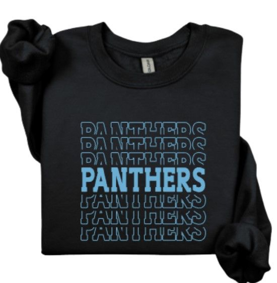 Adult Stacked Panthers Sweatshirt (EJHDT)