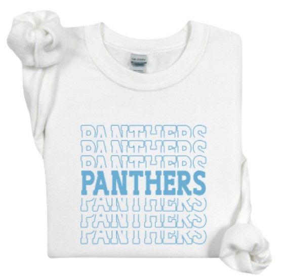 Youth Stacked Panthers Sweatshirt (EJHDT)