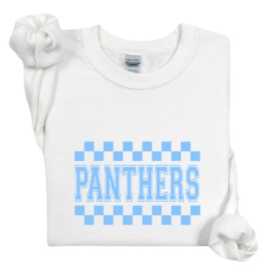 Youth Checkered Panthers Sweatshirt (EJHDT)