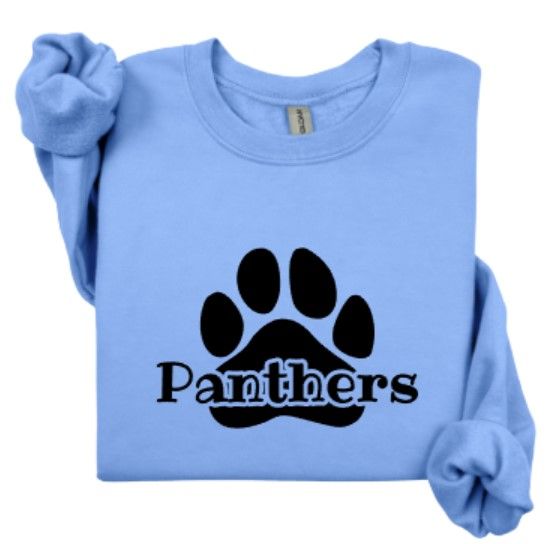Youth Panthers Pawprint Sweatshirt