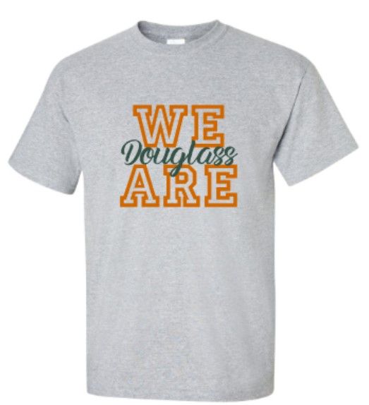 Youth or Adult We Are Douglass Gildan Short Sleeve Tee