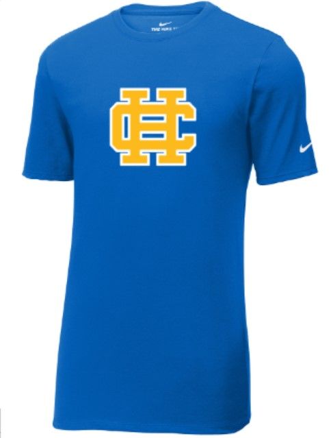 Adult HC Logo Nike Dri-FIT Cotton/Poly Tee (HCDT)
