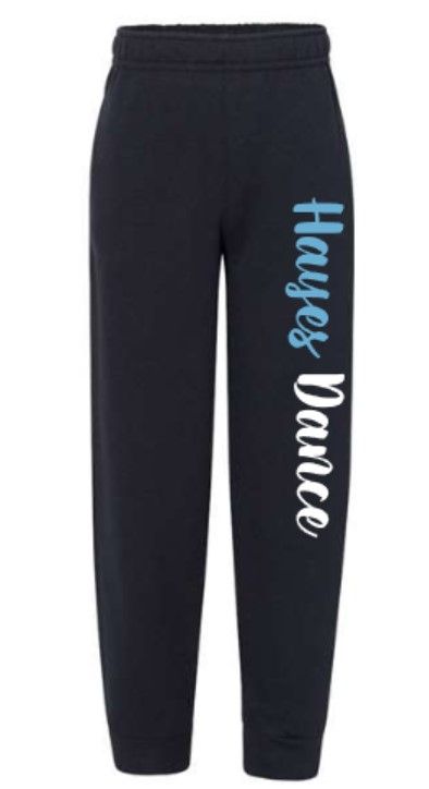 Youth or Adult Hayes Dance JERZEES NuBlend Joggers (EJHDT)