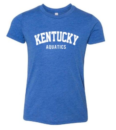 Youth Kentucky Aquatics Bella + Canvas Triblend Short Sleeve Tee (KA)