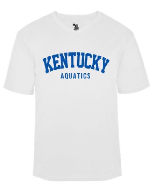 Adult Kentucky Aquatics Badger Sport® B-Core V-Neck Tee (KA)