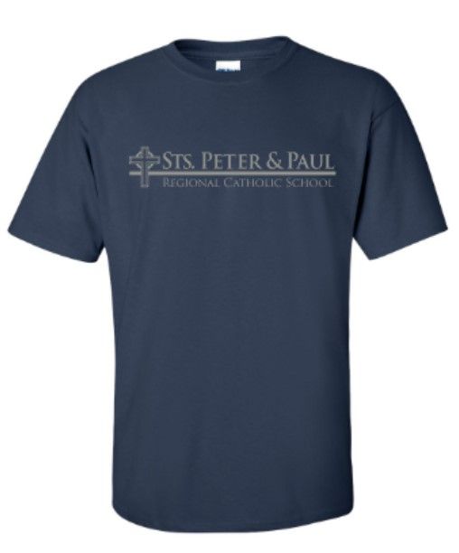 Youth or Adult Sts. Peter &amp; Paul Logo Gildan Softstyle® Short Sleeve T-Shirt (SPPS)