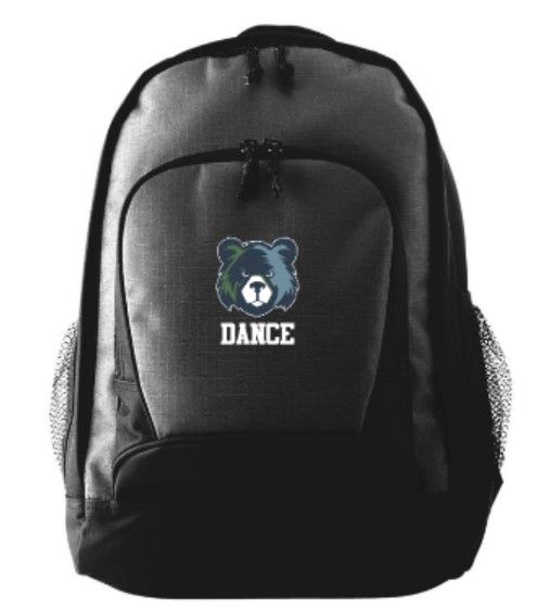 Bear Dance Augusta Black Backpack (MEBDT)