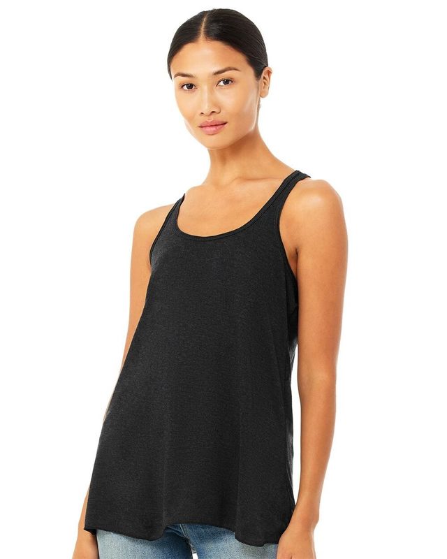 Ladies Kentucky Aquatics Outline Flowy Racerback Tank (KA)