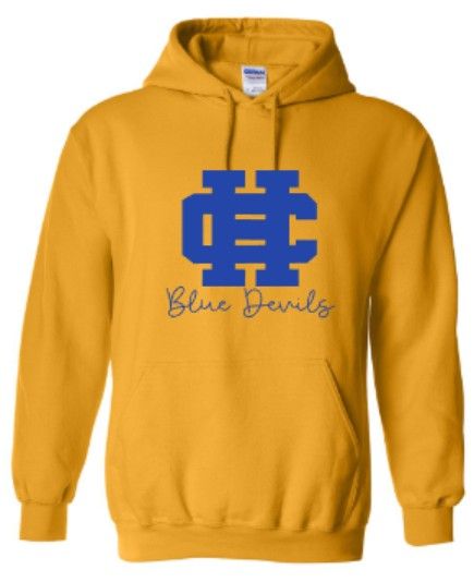 Adult HC Blue Devils Gildan Sweatshirt (HCC)