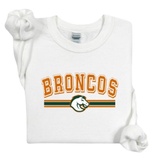 Broncos Crewneck OR Hooded Sweatshirt (FDL)