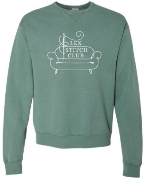 Adult I Brought My Needlepoint ComfortWash Garment-Dyed Crewneck (LSC)