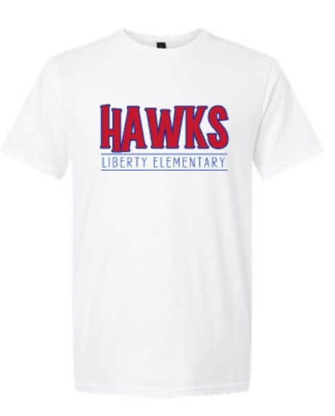 Youth or Adult Hawks Gildan Softstyle Short Sleeve Tee 