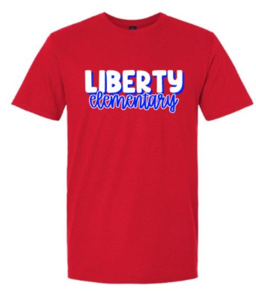 Youth or Adult Liberty Elementary Gildan Softstyle Short Sleeve Tee 
