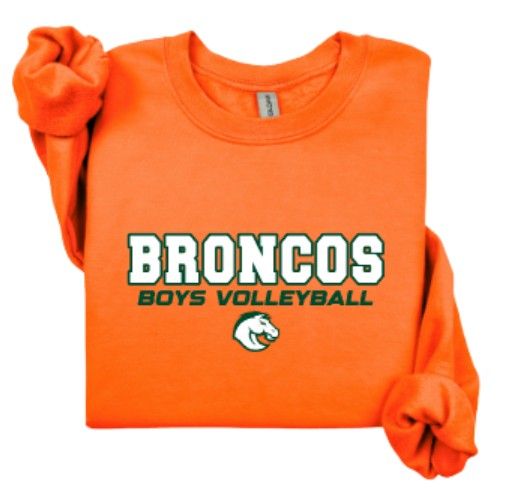 Adult Broncos Boys Volleyball Gildan Sweatshirt (FDBV)