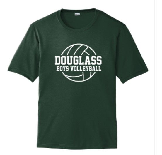 Adult Douglass Boys Volleyball Sport-Tek® PosiCharge® Competitor™ Short or Long Sleeve Tee (FDBV)