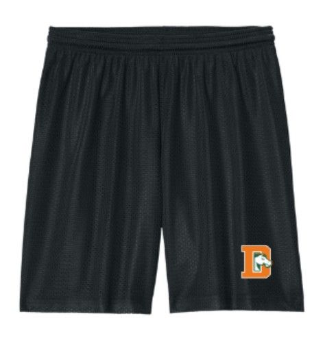 Men's Sport-Tek® PosiCharge® Mesh 7” Shorts with Choice of Douglass Logo (FDBV)