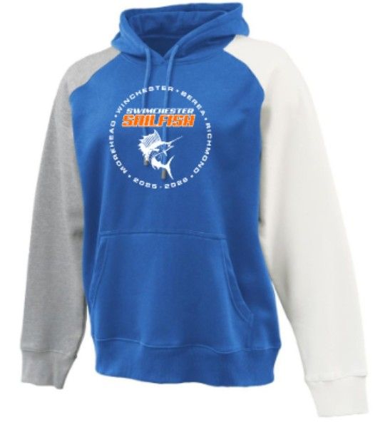 Adult Swimchester Sailfish Round Logo Colorblock Hoodie (SS)