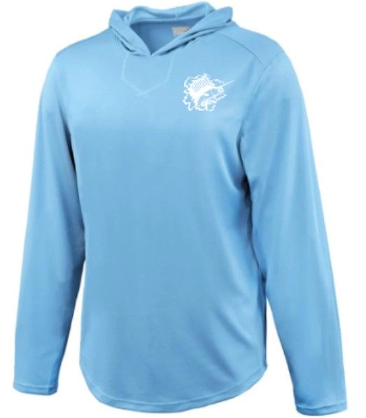 Youth Or Adult Sailfish Performance Mesh Hoodie (SS)