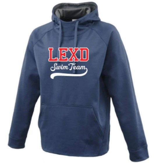 Youth Or Adult LEXD Swim Team with Swash Breakaway Hoodie (LEXD)