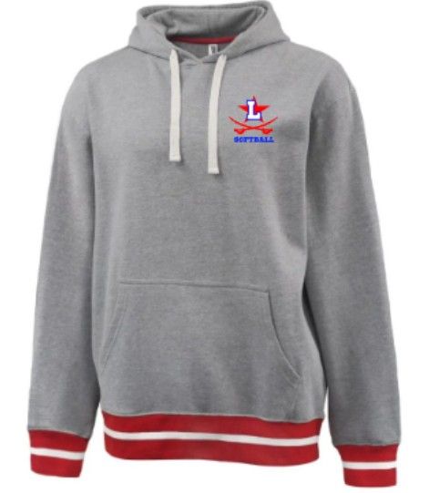 Adult Stadium Hooded Sweatshirt with Choice of Embroidered Logo (LGS)