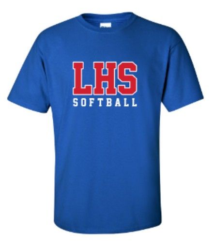 Adult LHS Softball Short or Long Sleeve Tee (LGS)