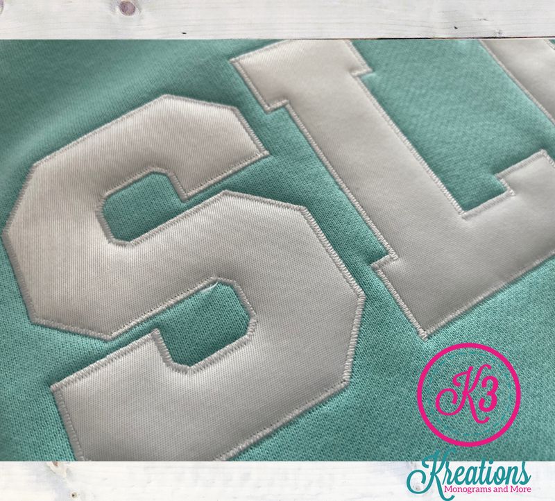 Adult SLP Applique Midweight Crewneck Sweatshirt
