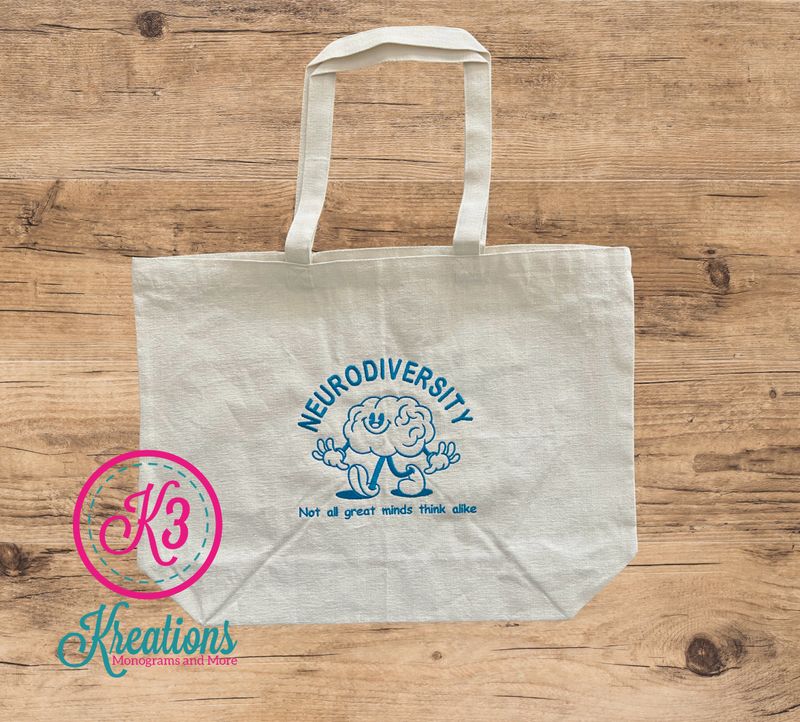 Neurodiversity Jumbo Tote