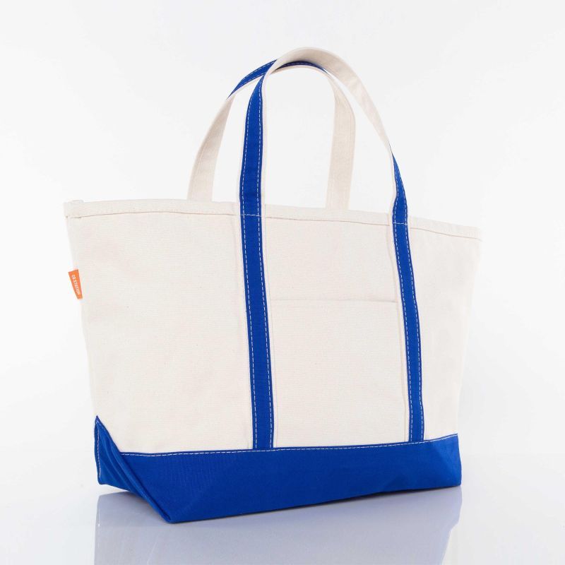 Large Classic Tote Bag with Embroidered Logo (KA)