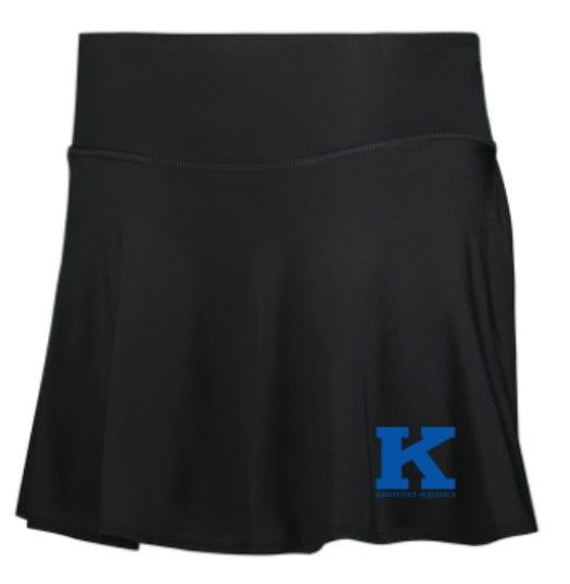 Girls OR Ladies K Kentucky Aquatics Skort (KA)