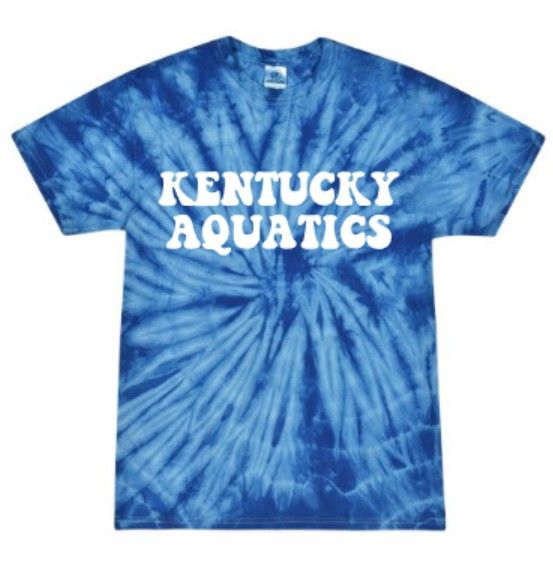 Youth OR Adult Kentucky Aquatics Tie-Dye Short Sleeve Tee (KA)