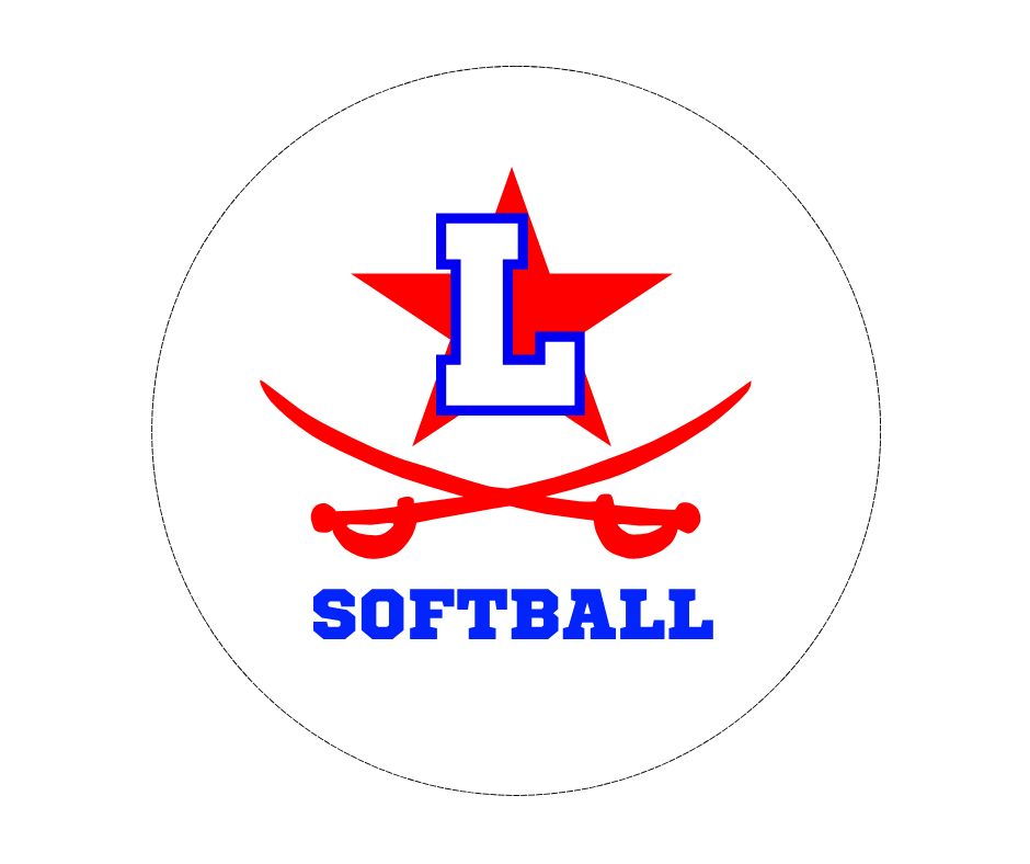 Lafayette Logo with Softball Button (LGS)