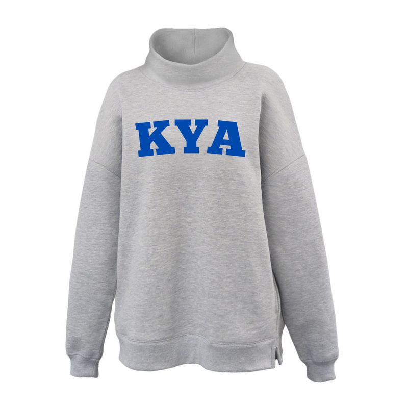 KYA Applique Oversize Mockneck (KA)