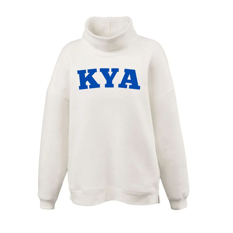 KYA Applique Oversize Mockneck (KA)