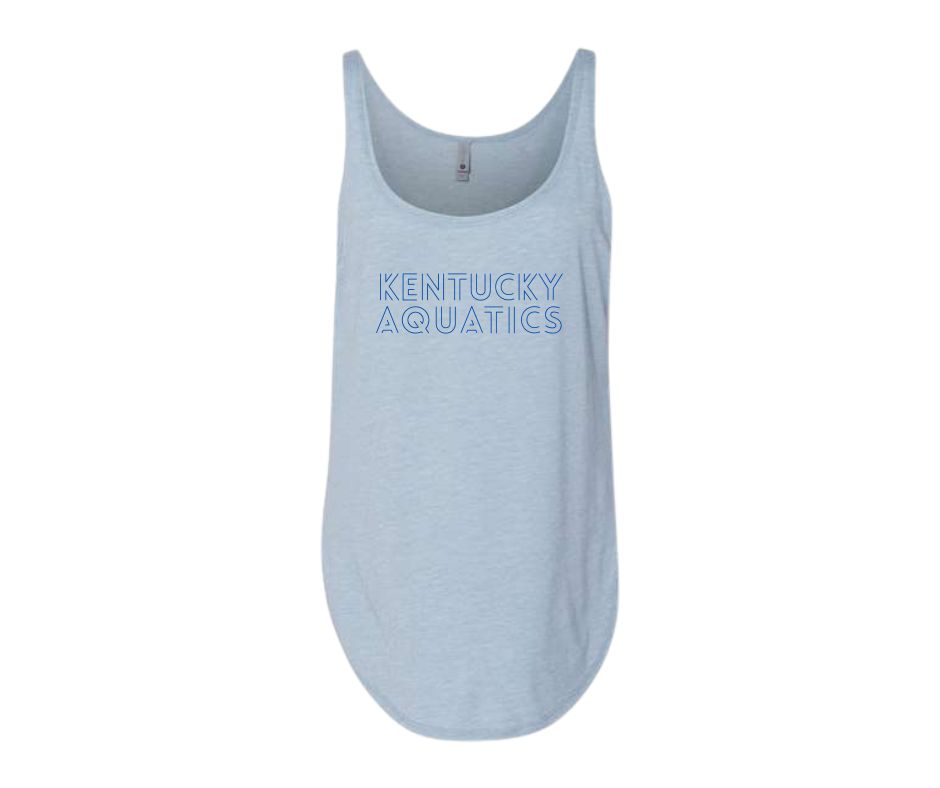 Ladies Kentucky Aquatics Outline Next Level Tank (KA)