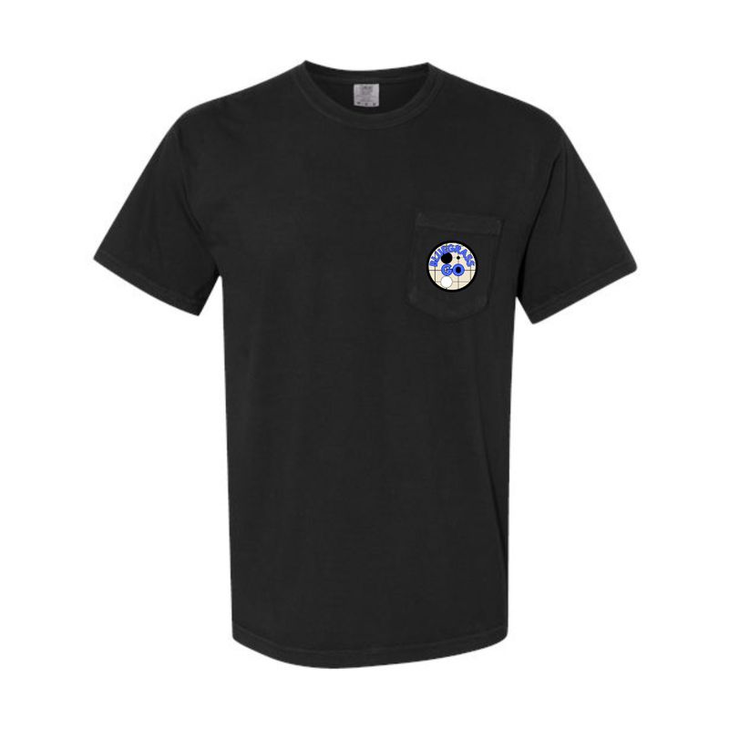 Adult Embroidered BLGO Logo Comfort Colors Garment-Dyed Heavyweight Short Sleeve Pocket Tee (BLGO)