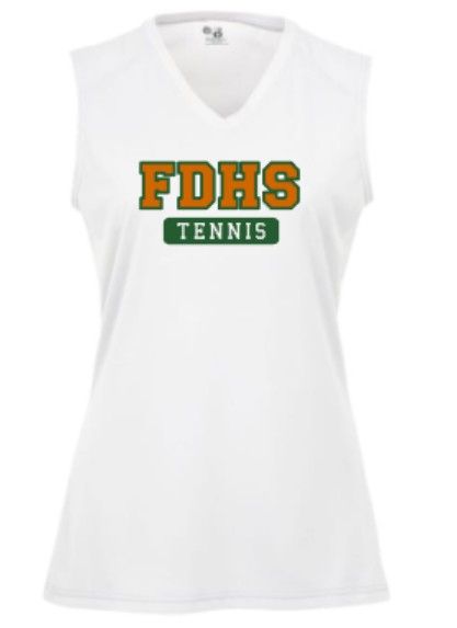 Ladies FDHS Tennis Sleeveless Performance Tee (FDT)