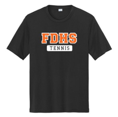 Ladies or Mens FDHS Tennis Sport-Tek® PosiCharge® Competitor™ Tee (FDT)