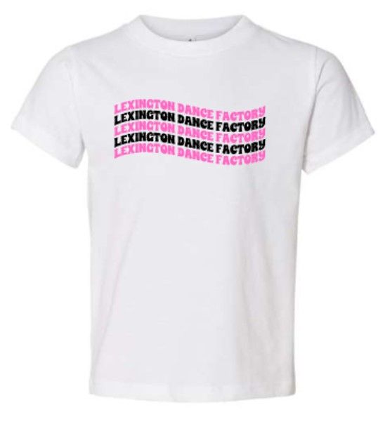 Toddler Lexington Dance Factory Wavy Tee (LDF)