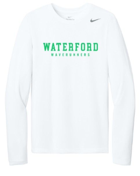 Adult Waterford Waverunners Nike Team rLegend Long Sleeve Tee (WWR)
