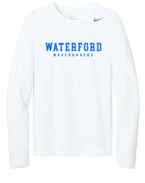 Adult Waterford Waverunners Nike Team rLegend Long Sleeve Tee (WWR)